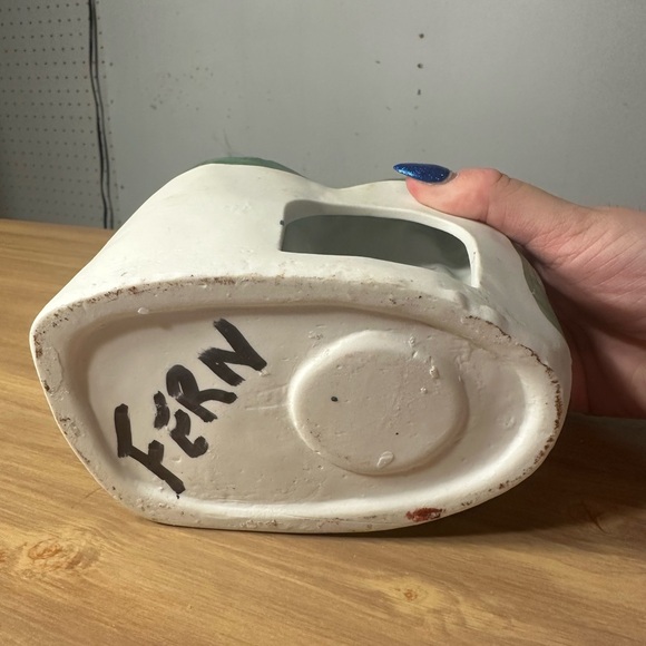 Weighted Christmas winter scene with trees and snowman - decor and candle holder - Picture 3 of 3